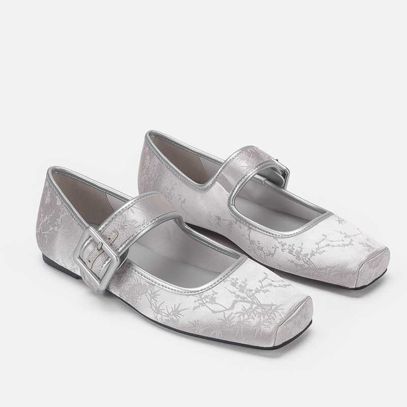 Zapatos Mary Jane planos para mujer